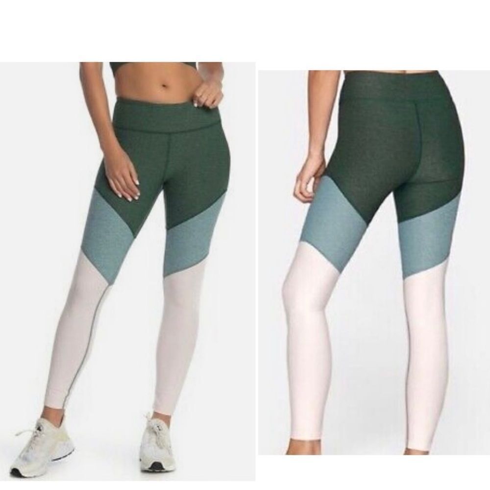 Outdoor Voices Hunter/Slate/Ballet 7/8 Springs Leggings-M